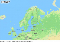 M-EN-Y211-MS C-Map Discover karttakortti suomen järvet
